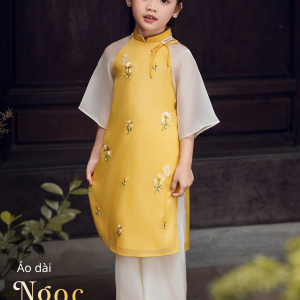 Áo dài cách tân bé gái - Ngọc Dao